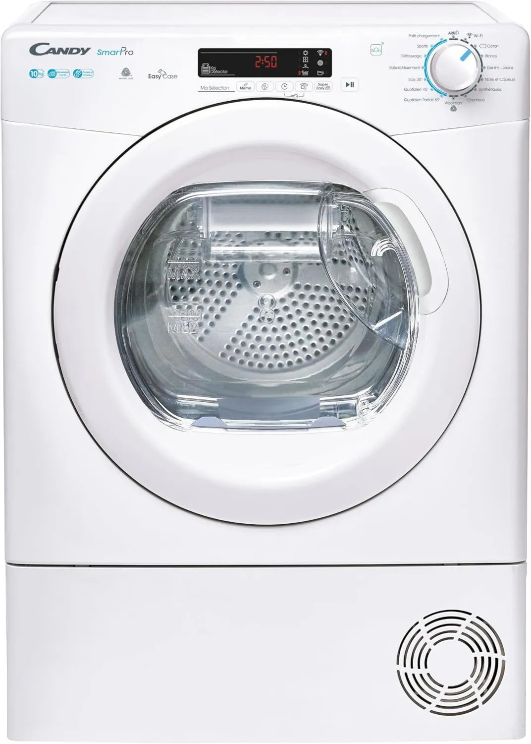 CANDY SCOEH10A2DE47, 60cm, 10kg, Bomba de calor de secagem 60cm 10kg - CSOEH10A2DE47