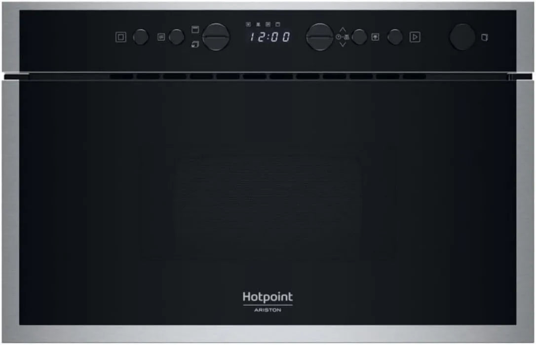 Hotpoint Microondas HAMN463BxF, 22 L, 700 W, encastrada, aço inoxidável, microondas