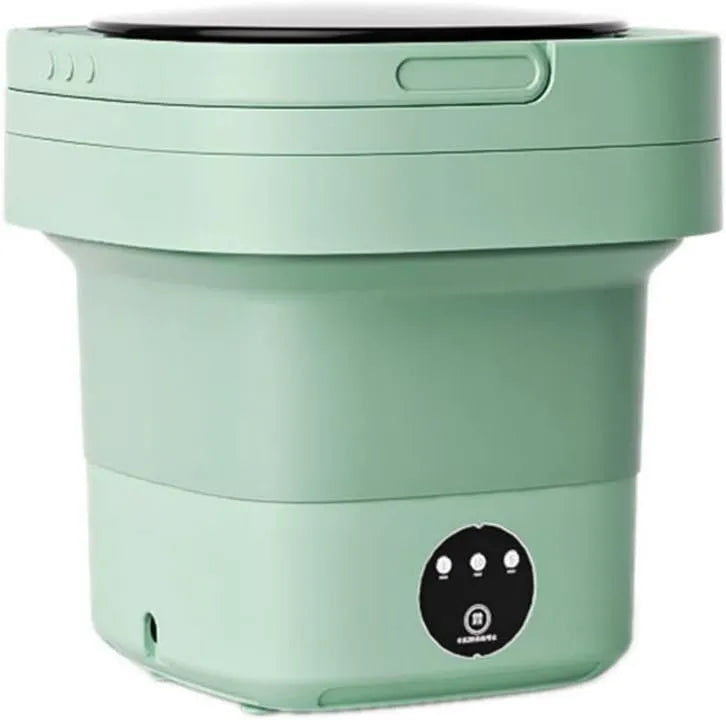 Lisher Máquina de lavar, 5 L, portátil, 5 L de alta capacidade... Máquina de lavar roupa semi-automática máquina de lavar roupa dobrável Viagem EU Plug-A
