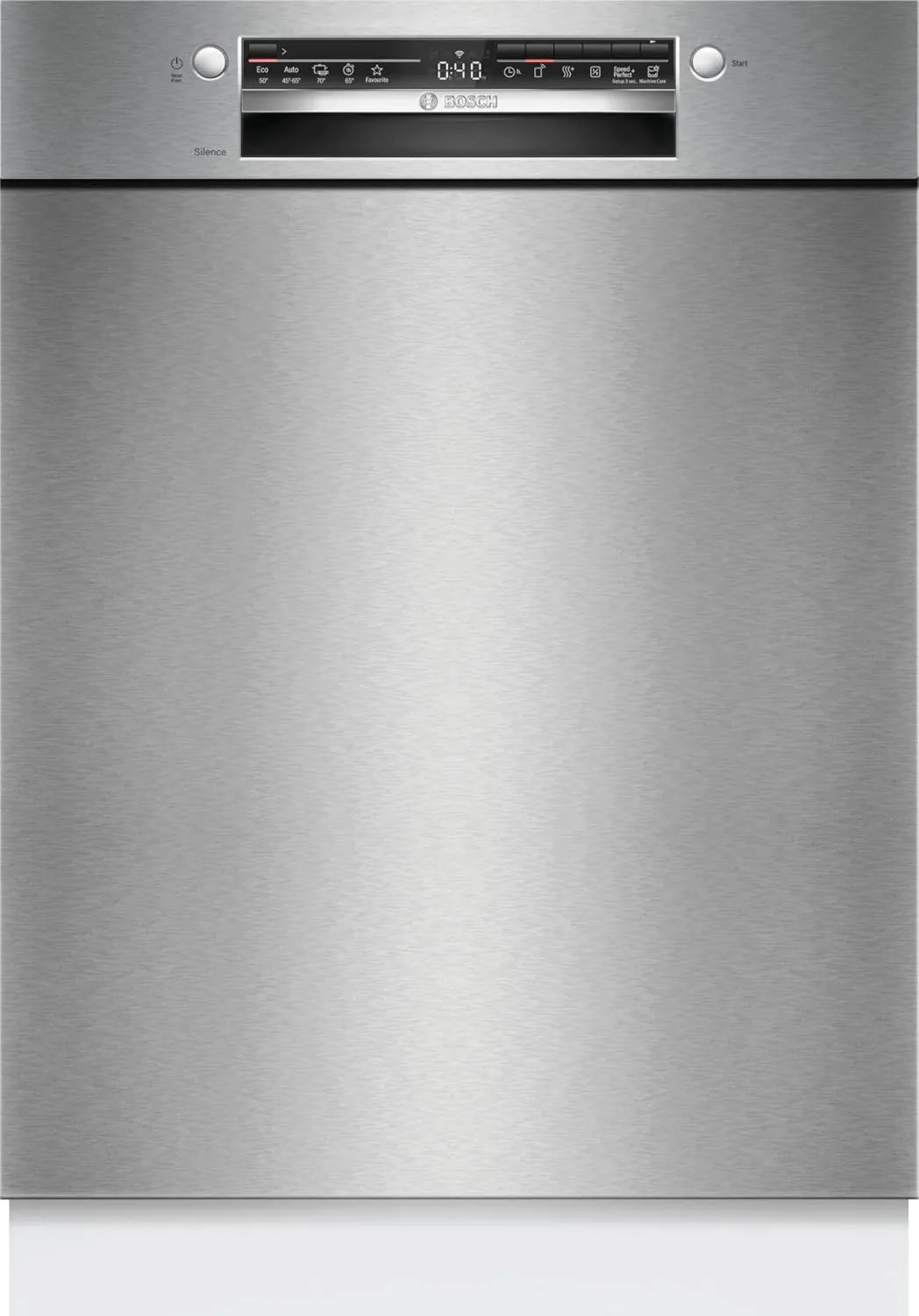 Bosch SMU2HTS08E Máquina de lavar loiça, 60 cm, higiene, Conexão Domésticas, aquaStop, built-in, sossego, nível higiênico para Eco 50°C e 70°C intensivo