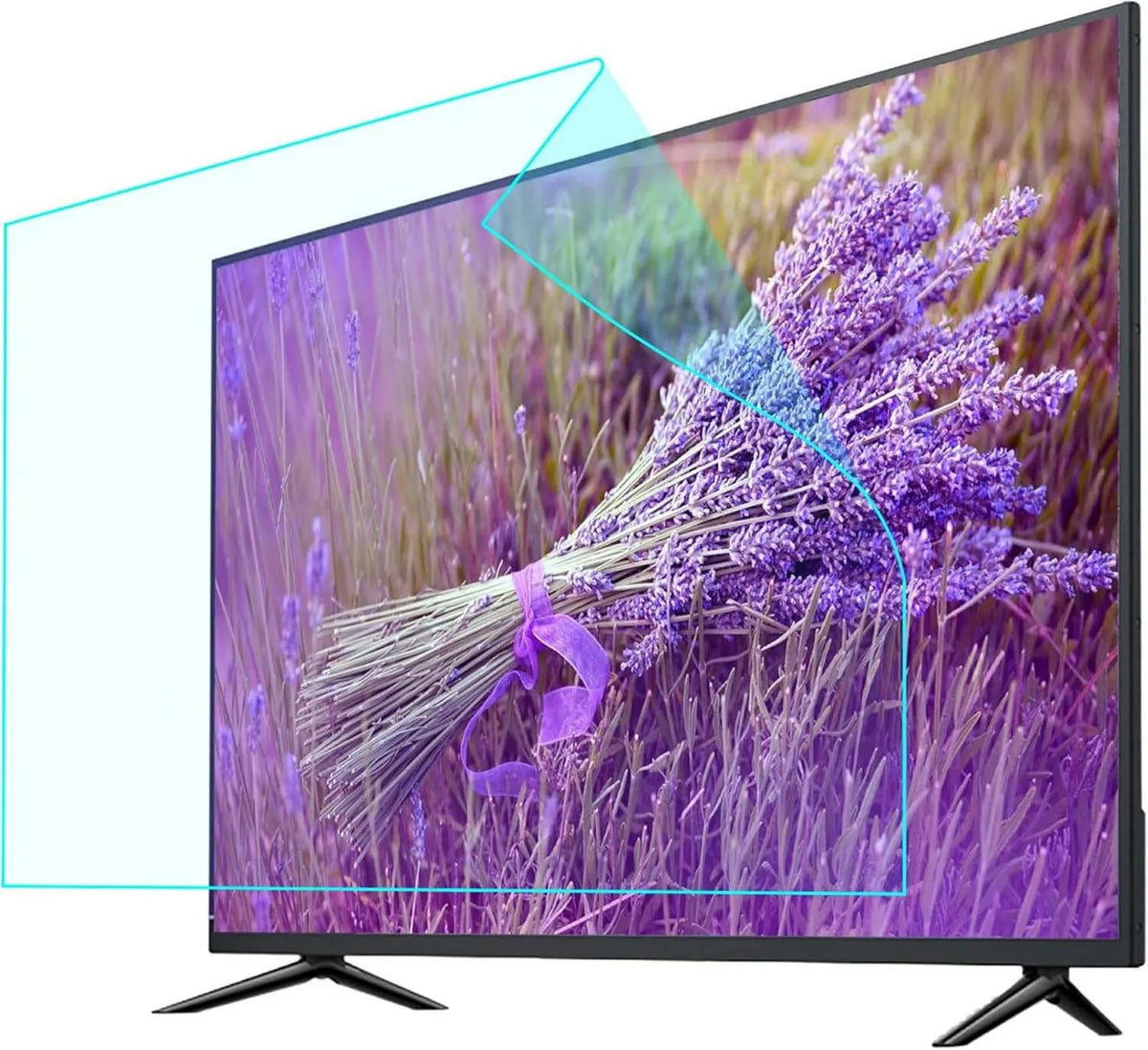 QUSYZD Smart TV x616mm, 50 polegadas, 1101 x 620 mm, 1101 × 620, TV, 4K UHD, QLED, OLED, HDTV, ecrã LCD, filme Matt para ecrã LCD LED, Proteção