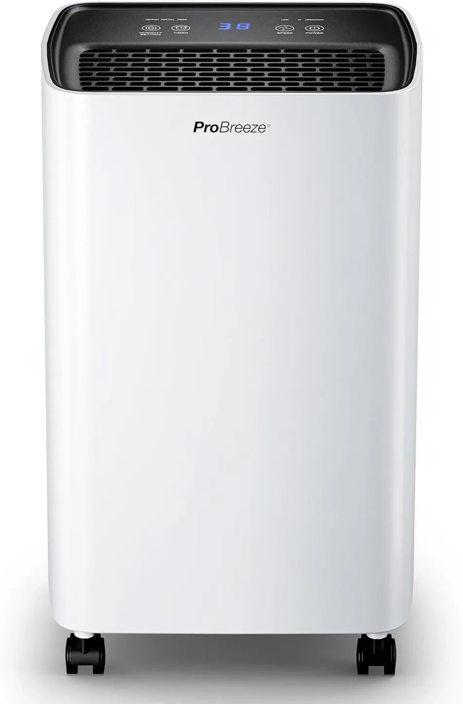 Secador 6L, 24h dia, 6L, portátil, temporizador, silencioso, Pro Breeze Air desumidificador 6L, Eliminador de humidade preta, Absorvente