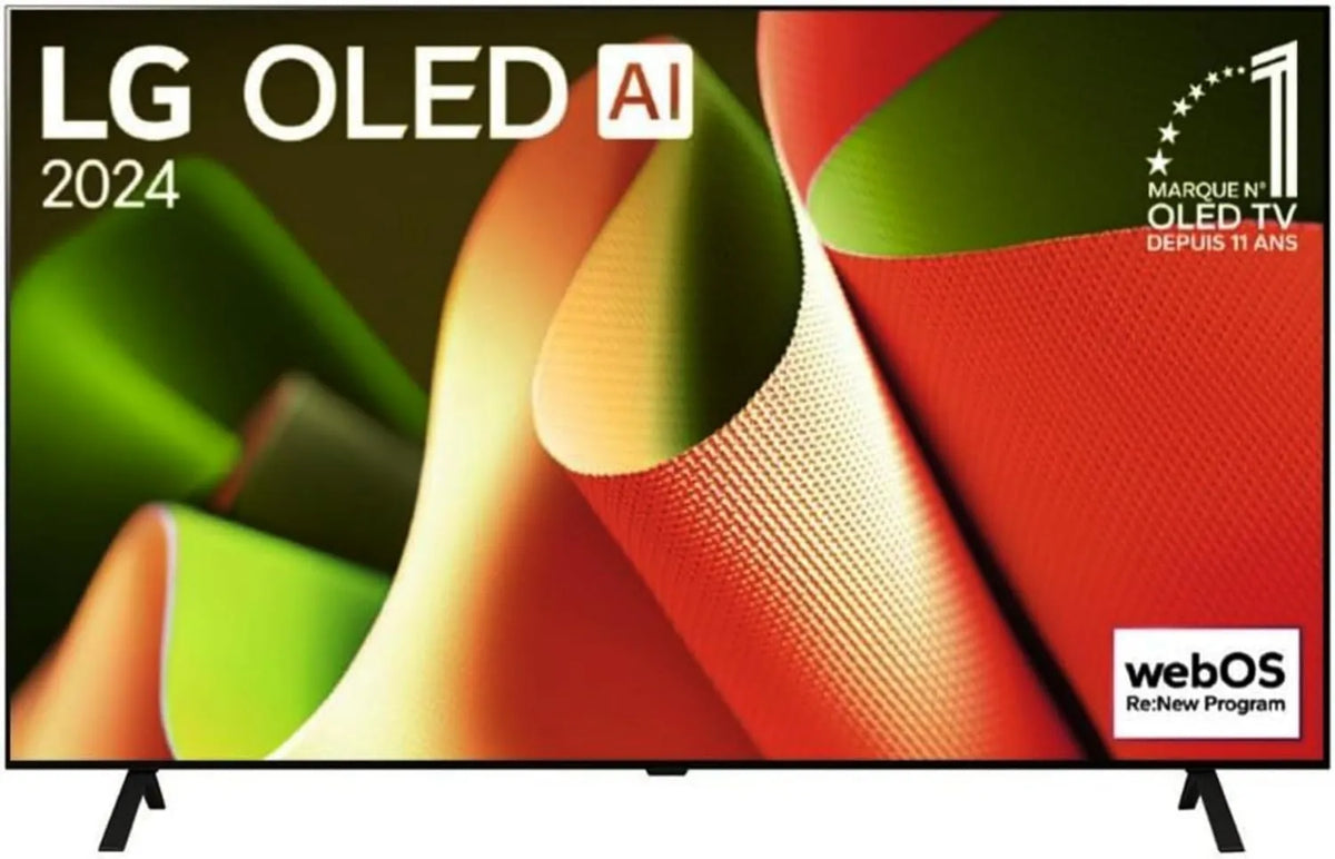LG OLED77B4 Smart TV, 195 cm, TV, 4K UHD, Dolby Vision & Atmos, Processador α8 AI 4K, LG TV OLED 2024, 77''', Alexa