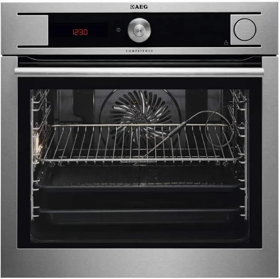 AEG BS9304701 Forno elétrico, encastrado, vapor, aço inoxidável, AEG BS9304701 M Procombi Multi-steamer Forno de vapor encastrado em aço