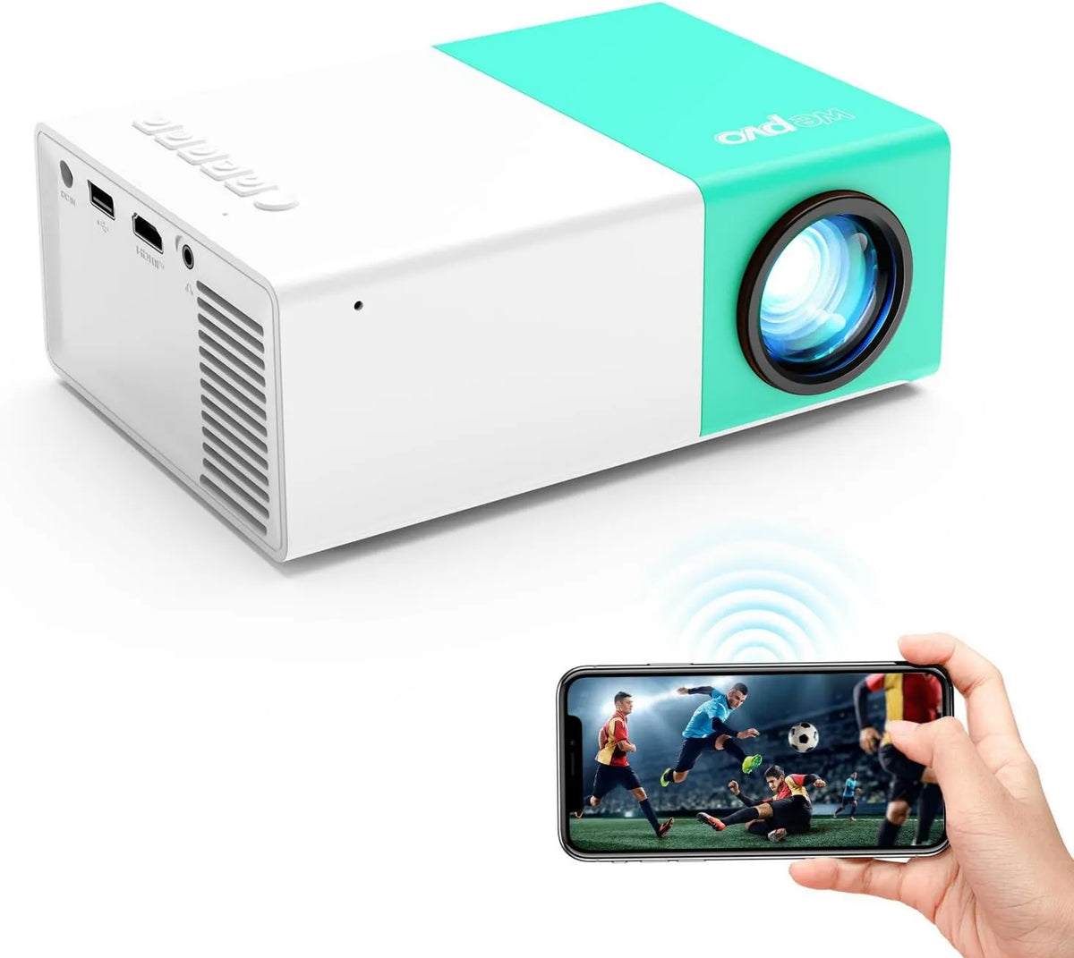 wepvo Smart TV, TV, Wi-Fi, laptop, Tablet, Laptop, Compatível com Telefone, Vara de TV