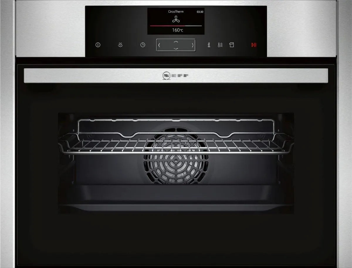 Forno Neff, 47 Forno elétrico, 47 L, vapor, aço inoxidável, Neff CFS 1524 N Forno