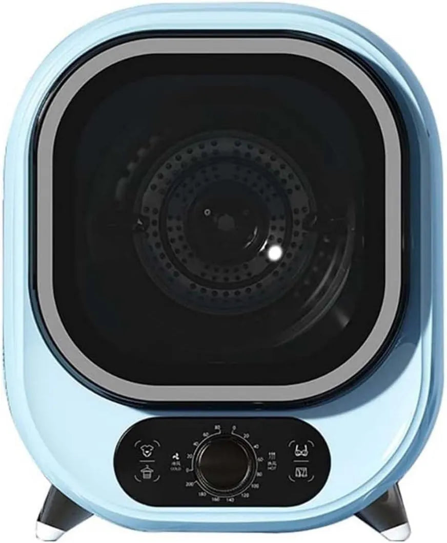 Generic Secador, 5 kg, portátil, instalação de parede, azul, mini parede limpando com capacidade de carga de 0, 8 kg, azul elegante, solução ideal para o