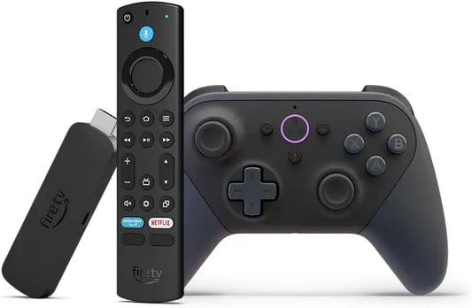 Amazon Smart TV, TV, 4K UHD, Fire TV Stick 4K Max + Luna Manette, oferta de grupo para streaming de jogo