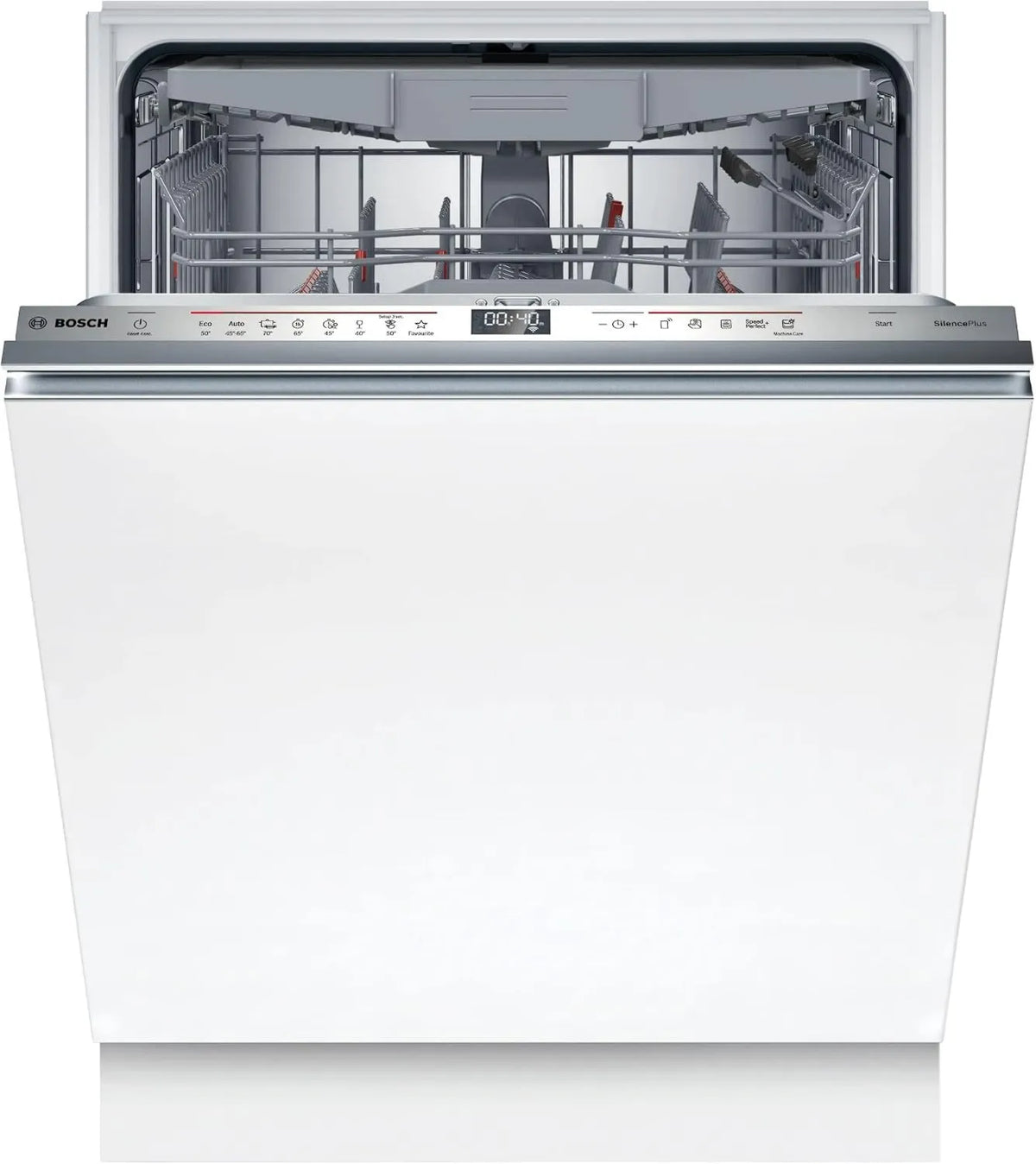 Bosch SMV6ECx93E Máquina de lavar loiça, 40 dB, Conexão Doméstica, encastrado, silencioso, 13 talheres, Série 6