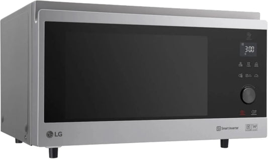 LG MJ3965ACS Microondas, 39 L, 1350 W, grelha, aço inoxidável, microondas