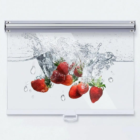 TRCBADOWKC Congelador, W115xh150cm, 45, 2x59'', refrigerado noite de economia de energia de armazenamento transparente, armazenamento e alça frio