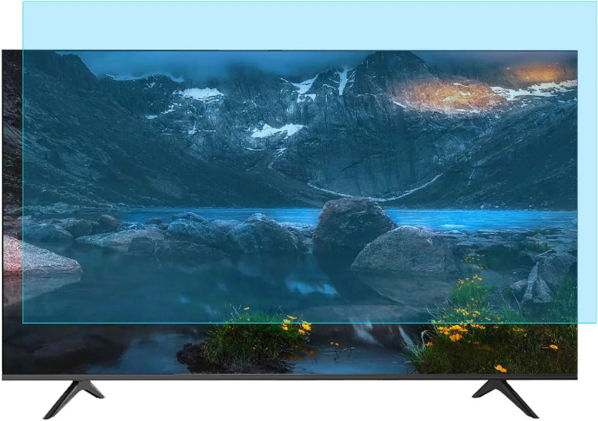 MJYT Monitor de Sharp, 48 polegadas, ecrã curva, 48 polegadas 1, protetor de ecrã de TV, à prova de riscos e painel de proteção de danos - para Sharp