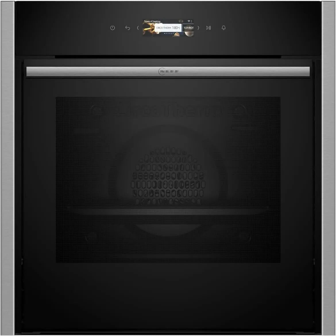 Neff B54CR71N0 N70 Forno elétrico, 71 L, encastrado, 71 litros, escorregar e esconder