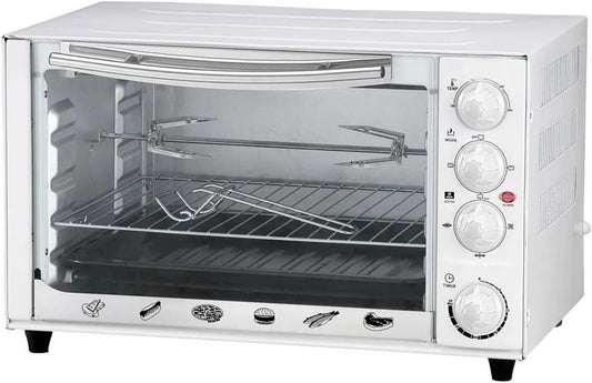 Forno elétrico, 34 L, ADLER 6001-Quatro, branco