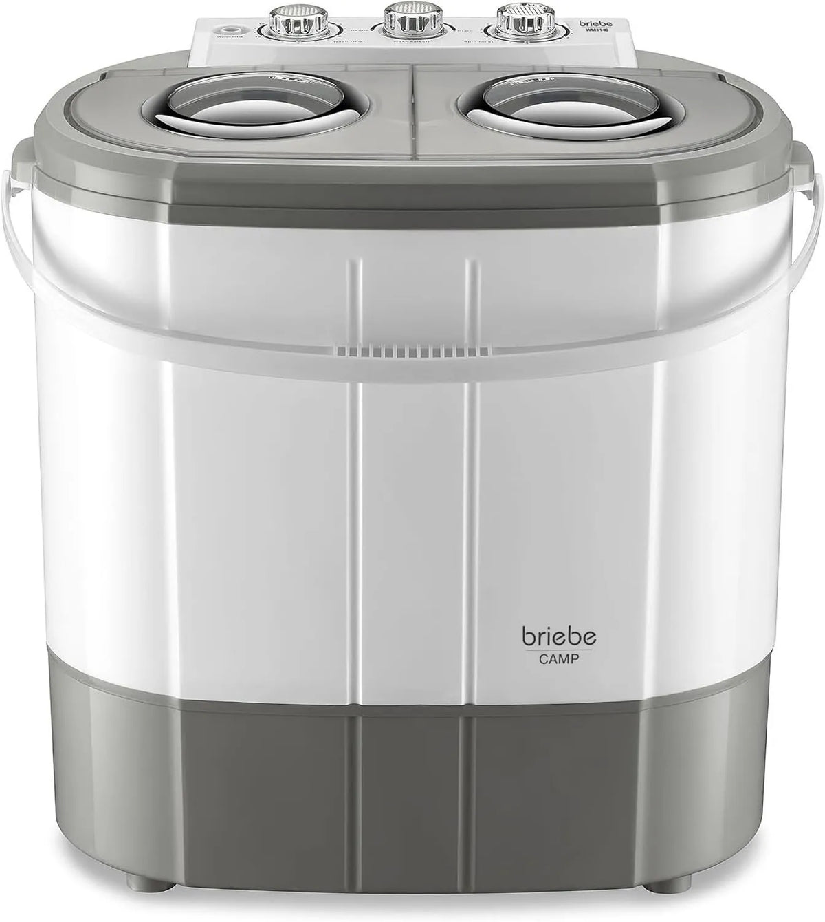 briebe Máquina de lavar roupa, 3 kg, portátil, camping, branco, pequeno compartimentos de lavagem, autocaravanas, Essorage, Viagens ideais, Caravanas, Baixo consumo