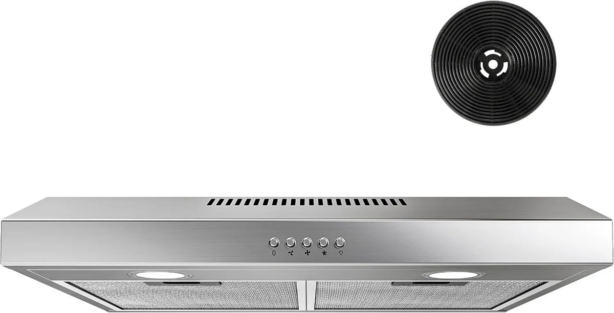 exaustor, 60cm, 250m3/h, capa de cozinha, FIREGAS, evacuação e reciclagem, iluminação LED, 3 velocidades, aço inoxidável, 250m3, iluminação LED
