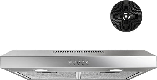 exaustor, 60cm, 250m3/h, capa de cozinha, FIREGAS, evacuação e reciclagem, iluminação LED, 3 velocidades, aço inoxidável, 250m3, iluminação LED