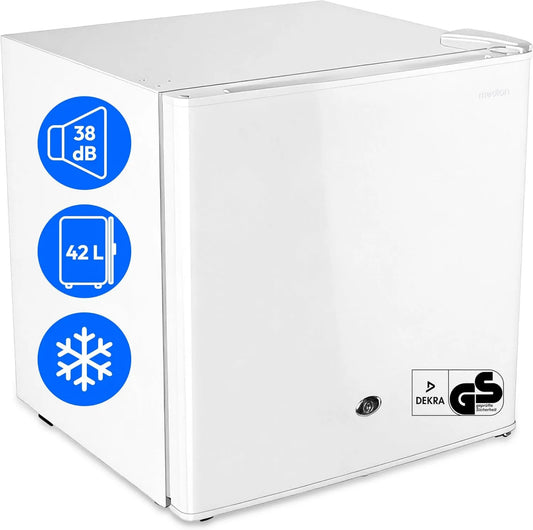 MEDION Congelador, 42 L, silencioso, camping, MD 370001, bebidas de alimentos gelados, porta reversível