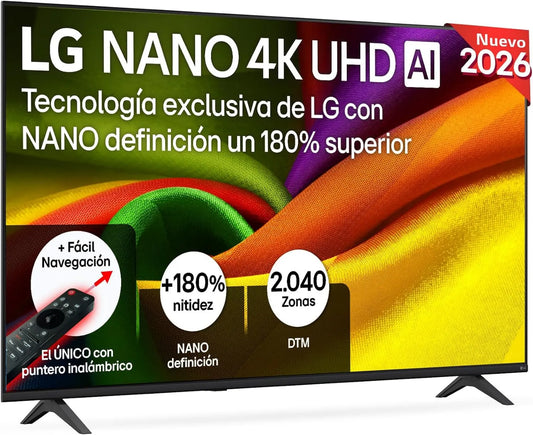 LG 65NU900B6LA.AEU Smart TV, 65 polegadas, TV, 4K UHD, Nanocell, webOS, preto