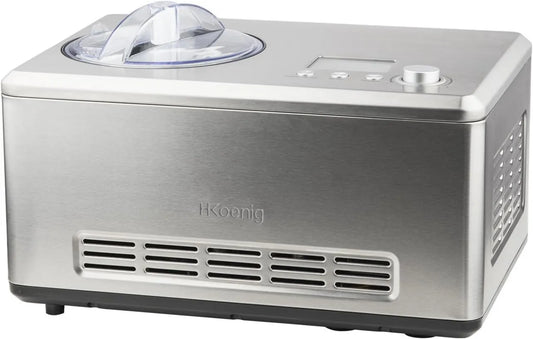 Modelo HF320, H.Koenig Professional Ice Turbine Sorbe HF320, 180 W, 2L Electric Ice Machine, Refrigerante e Manutenção a Frio