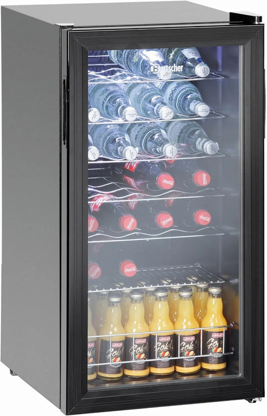 Bartscher Frigorífico 700182G, 88 L, 700182G REFRIGADOR DE BEVERAGENS 88L