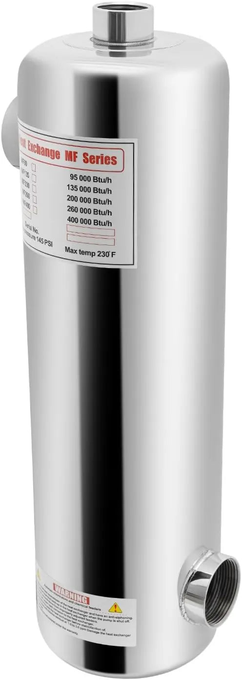 MINUS ONE 60Kw radiador elétrico, aço inoxidável, trocador de calor para piscina Trocador de calor para piscina 60Kw Aquecimento de piscina