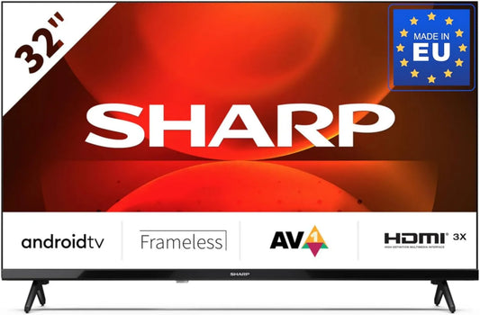 Sharp 32FH2EA Smart TV, 80cm, TV, Android OS, 32, Android TV HD Ready