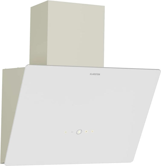 exaustor KLARSTEIN, 50 cm, 336 m3/h, 50 dB, capa de cozinha, iluminação LED, toque, silencioso, Compacto & Poderoso, Energia A++, Comando