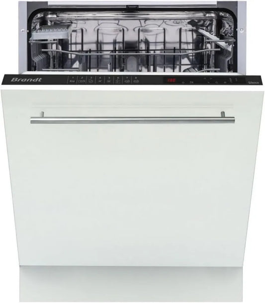 Máquina de lavar loiça BDFI44DQB, 60 cm, máquina de lavar loiça integrada 60 cm BRANDT BDFI44DQB
