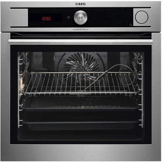 AEG BS9304701 Forno elétrico, encastrado, vapor, aço inoxidável, AEG BS9304701 M Procombi Multi-steamer Forno de vapor encastrado em aço