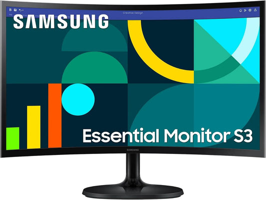 Samsung S36GD LS24D362GAU Monitor, 24 polegadas, 1920 × 1080, 100 Hz, Full HD, laje VA, HDMI, ecrã PC, VESA 75x75, Contrast 3000:1, Resolução FHD