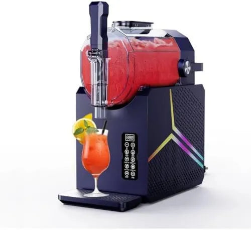Generic Máquina de lavar loiça, 5 L, toque, grande tanque, congelamento rápido, controlos de um toque, 5 modos predefinidos, 2 tanque, misturador de gelo