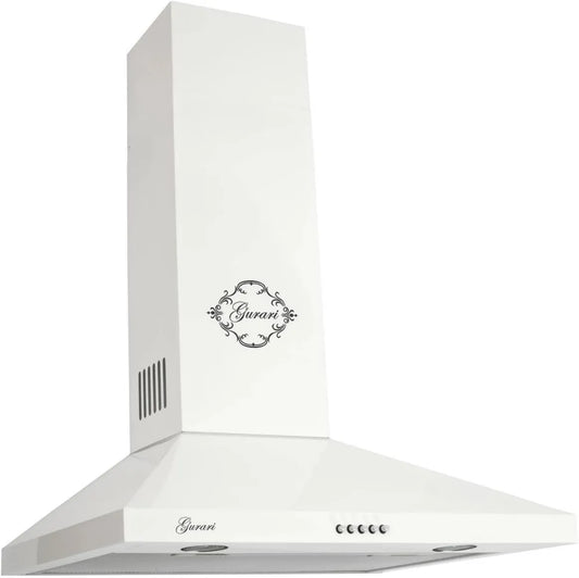 Gurari exaustor, 60 cm, 1000 m3/h, capa de cozinha, iluminação LED, instalação de parede