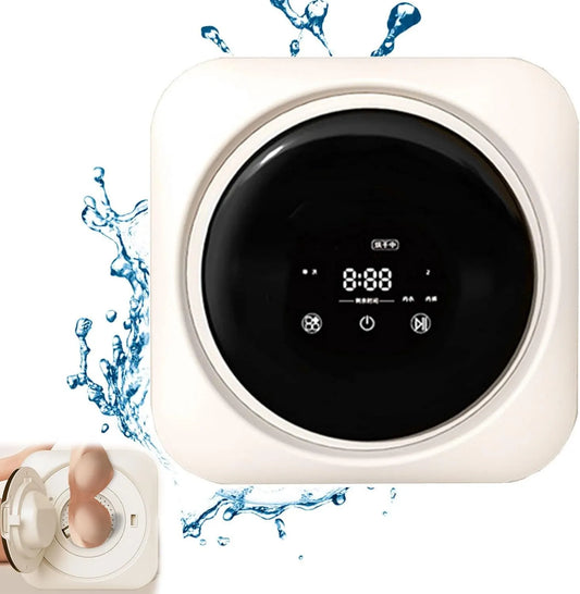 guoyjmm Máquina de lavar, 5 L, instalação de parede, para Apartamentos e Espaços Pequenos, Mini Máquina de Lavar Automático 3, 5L, Lavagem Inteligente e Secagem