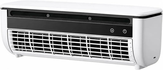 Generic Ar condicionado, portátil, instalação de parede, ar condicionado de parede sem fio, ventilador de refrigeração portátil sem perfuração para cozinha e quarto