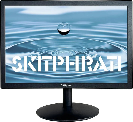 SKitphrati Monitor, 15, 6 polegadas, 1920 × 1080, 5 ms, 75 Hz, HDMI, ecrã de PC, 250 nits, 16:9, NOI, 5ms, VESA 75x75, Inclinável
