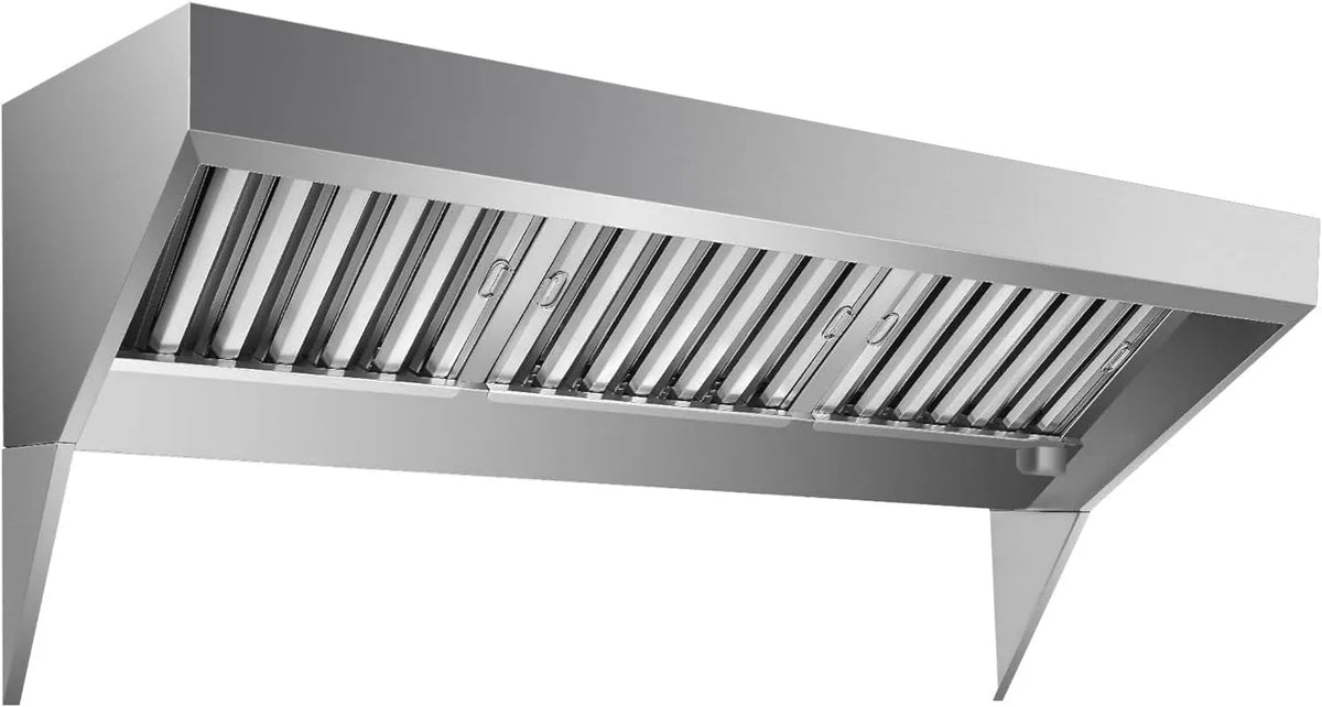 Garvee exaustor, 180x76x90cm, capa de cozinha, instalação de parede, profissional, restaurante, caminhão de alimentos, removível, aço inoxidável, Filtros para