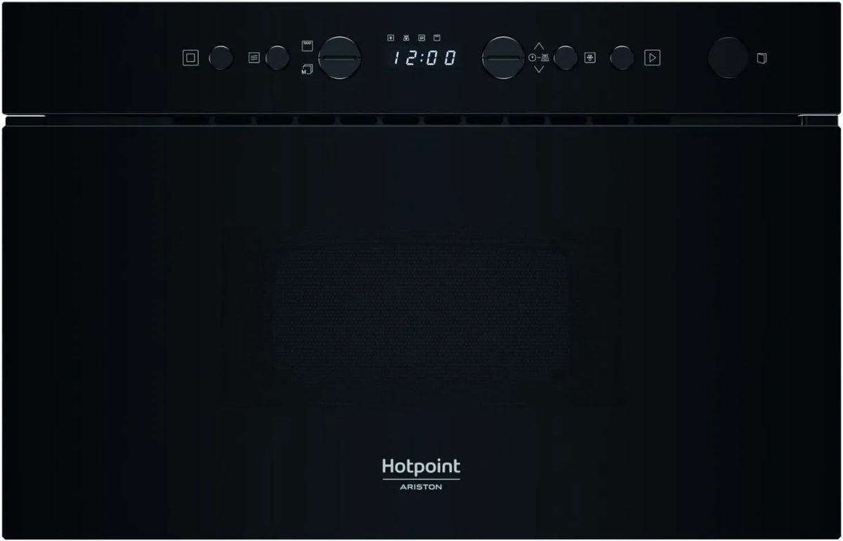 Hotpoint Microondas HAMN13BB, 22 L, 750 W, encastrado, microondas, preto, Microondas Built-in 750W 22L Preto - HAMN13BB