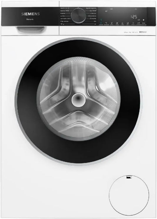 SIEMENS WG44G2ZAES Máquina de lavar roupa, 9 kg, branco, min Branco