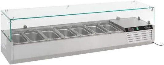 Produto GN 1, CombiSteel profissional refrigerado Posing Saladette