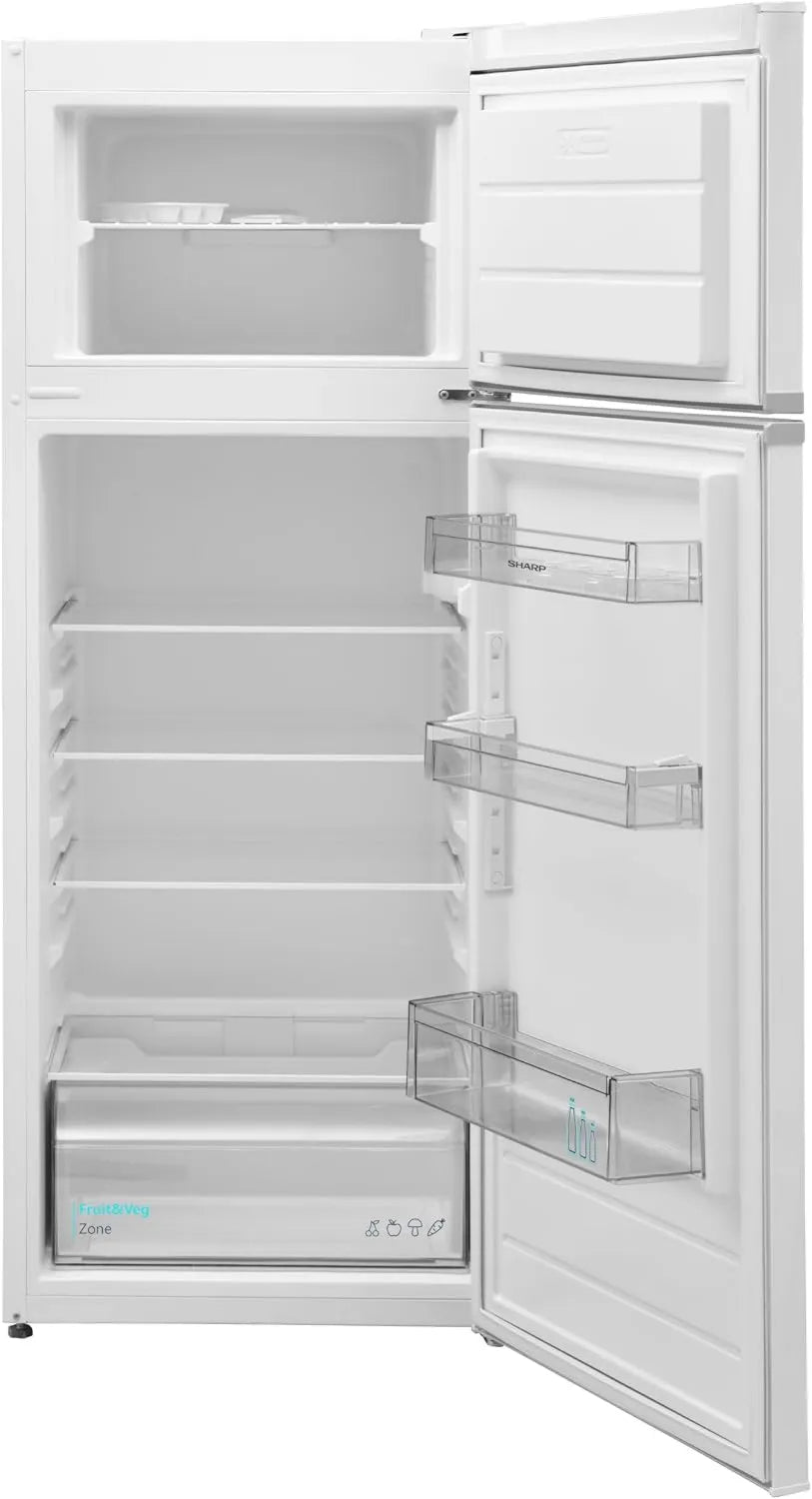 Sharp SJ-FTB01ITxWD-EU2 Congelador, 213 L, 39 dB, Sem Frost, armário congelador, iluminação interior LED, sistema de refrigeração NanoFrost