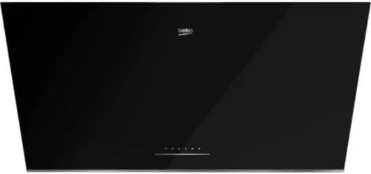 Beko BHCA96641BFBHS exaustor de sucção, exaustor de cozinha, instalação de parede, Capa decorativa de parede Beko BHCA96641BFBHS