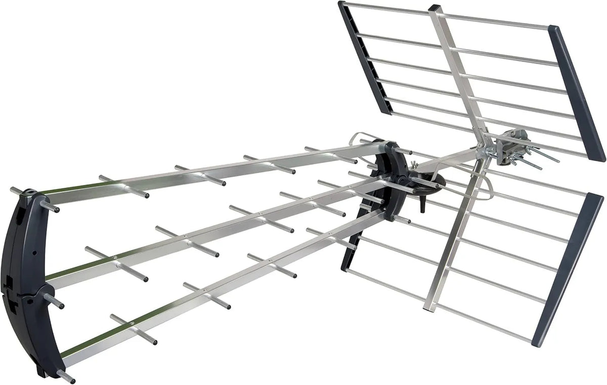 Smart TV, TV, exterior, Labgear Tri-Boom 4G e 5G TV exterior Antena - Ultra alto ganho para sinais Grupo K
