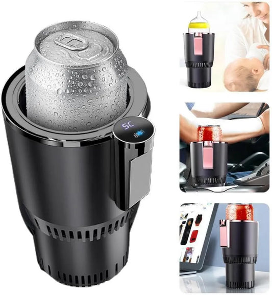 BSTCAR Produto Copos refrigerados Conveniente Drivers para carro, frigorífico e aquecedor de copo para o carro 2 em 1 para Cool e