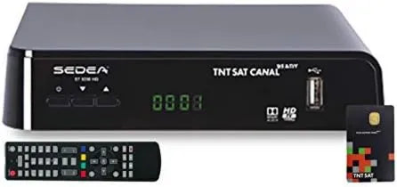 Smart TV 19.2E, TV, sedea Mini receptor de TV Satellite HD + TNTSAT V6 Astra Cartão de acesso 19.2E