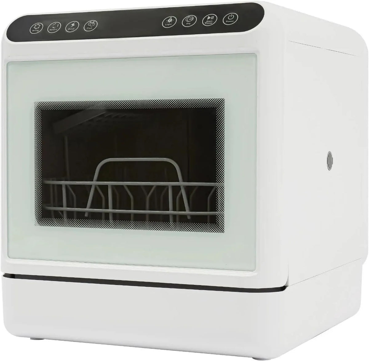 Loohacp Máquina de lavar loiça, 4 programas, telefone telemóvel, camping, camping, secagem de ar quente e armazenamento antibacteriano por 72 horas, sem instalação