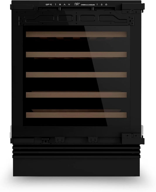 LES PETITS CHAMPS CAVINTG48, 134 L, 48 garrafas, 5 a 22 °C, encastrado, sensível, temperatura ajustável 5°C a 22°C, capacidade 134L, design elegante