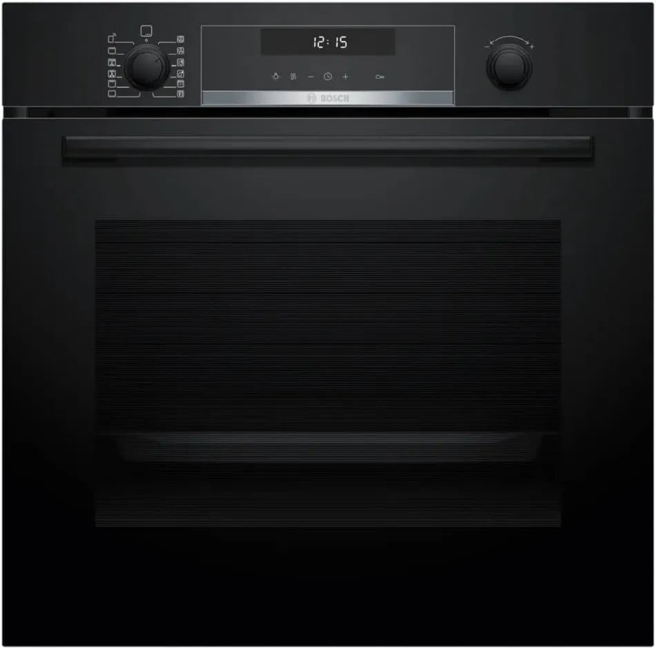 Bosch HBG578EB7 Forno elétrico, 60 cm, Home Connect, preto, Bosch - Multifunções de forno pirolítico série 6, AirFry, Cook batatas fritas mais saudáveis e eficientes