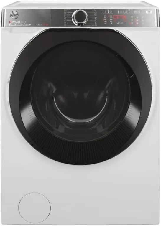 Hoover Máquina de lavar roupa H5WPB610AMBC8-S, 85 x 60 x 58 cm, 10 kg, classe energética A, vapor, branco, app hOn, 1600 voltas, classe A-20%, Hoo ver H-WASH 550 Máquina