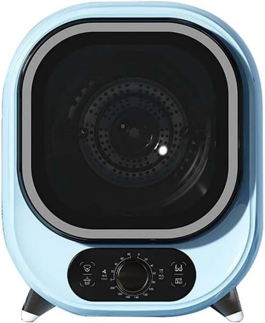 Generic Secador, 5 kg, portátil, instalação de parede, azul, mini parede limpando com capacidade de carga de 0, 8 kg, azul elegante, solução ideal para o